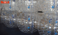 the mini zorb ball and entertainment